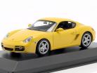 Porsche Cayman S (987c) ano de construção 2005 amarelo 1:43 Minichamps