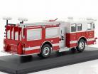 Seagrave Marauder II Charlotte Fire Department vermelho / branco 1:43 Ixo