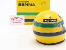Ayrton Senna Lotus 99T #12 formula 1 1987 helmet 1:2