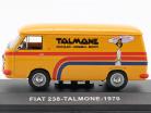 Fiat 238 busje Talmone Bouwjaar 1970 oranje 1:43 Altaya