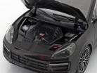 Porsche Cayenne Turbo Coupe 2019 acajou brun métallique avec vitrine 1:18 Norev
