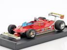 Gilles Villeneuve Ferrari 312T4 #12 第2 法国 GP 公式 1 1979 1:43 Brumm