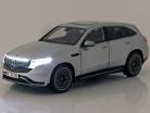 Mercedes-Benz EQC 4matic (N293) year 2019 hightech silver 1:18 NZG