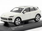 Porsche Cayenne Opførselsår 2017 hvid 1:43 Minichamps