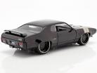 Dom's Plymouth GTX Fast and Furious 8 2017 黒 1:24 Jada Toys