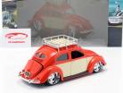 Volkswagen VW escarabajo año de construcción 1951 rojo / crema blanco 1:18 Maisto