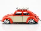 Volkswagen VW coléoptère année de construction 1951 rouge / crème blanc 1:18 Maisto