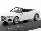Audi A5 cabriolet anno di costruzione 2017 tofana bianco 1:43 Spark