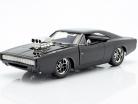 Dodge Charger R/T Год 1970 Fast and Furious 7 2015 черный 1:24 Jada Toys