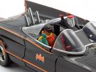 Batmobile with Batman and Robin figure Classic TV-Serie 1966 1:24 Jada Toys