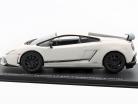 Lamborghini Gallardo LP570-4 Superleggera Anno di costruzione 2010 bianca 1:43 Leo Models