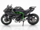 Kawasaki Ninja H2R sort / mørkegrå / grøn 1:12 Maisto