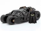 Batmobile con ordenanza figura película The Dark Knight 2008 1:24 Jada Toys