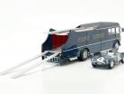Commer TS3 Truck チーム トランスポーター Ecurie Ecosse 1959 青 メタリック 1:18 CMR