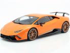 Lamborghini Huracan Performante Ano de construção 2017 anthaeus laranja 1:12 AUTOart
