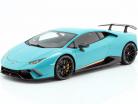 Lamborghini Huracan Performante year 2017 light blue 1:12 AUTOart