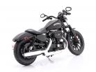 Harley Davidson Sportster Iron 883 建设年份 2014 黑色的 1:12 Maisto