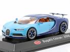 Bugatti Chiron 建设年份 2016 轻的 蓝色的 / 黑暗的 蓝色的 1:43 Altaya