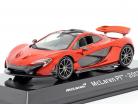 McLaren P1 Baujahr 2013 kupfer-rot metallic 1:43 Altaya