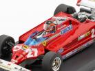 Gilles Villeneuve Ferrari 126CK #27 italiano GP formula 1 1981 1:43 Brumm