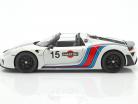 Porsche 918 Spyder Weissach Package Martini Opførselsår 2013 hvid 1:18 AUTOart