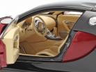 Bugatti EB 16.4 Veyron anno di costruzione 2006 nero / porpora 1:18 AUTOart