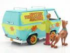 furgão Mystery Machine Com personagens Shaggy & Scooby-Doo 1:24 Jada Toys