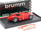 J.M. Fangio Ferrari D50 #1 vencedora britânico GP F1 Campeão mundial 1956 1:43 Brumm