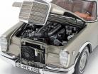 Mercedes-Benz Pullman (W 100) Limousine Com teto solar vison cinzento 1:18 CMC