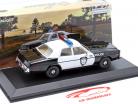 Dodge Monaco Police 建設年 1977 黒 / 白い 1:43 Greenlight