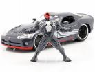Dodge Viper Ano de construção 2008 Com figura Venom Marvel Spiderman 1:24 Jada Toys