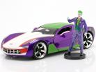 Chevrolet Corvette Stingray 2009 Med figur The Joker DC Comics 1:24 Jada Toys
