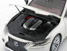 Lexus LS 500h Byggeår 2018 sonic hvid metallisk 1:18 AUTOart
