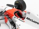 Michael Andretti McLaren MP4/8 #7 Шестой Европейский GP формула 1 1993 1:18 Minichamps