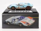 Ford GT40 MK II Dirty Version #1 2do 24h LeMans 1966 Miles, Hulme 1:18 ShelbyCollectibles