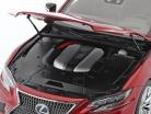 Lexus LS 500h Bouwjaar 2018 rood metalen 1:18 AUTOart