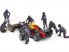 Formula 1 Pit crew characters set #1 Team Blue 1:43 American Diorama
