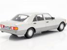 Mercedes-Benz 560 SEL Clase S (W126) 1985 plata astral / gris 1:18 iScale
