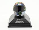 Valentino Rossi MotoGP Misano 2018 AGV hjelm 1:8 Minichamps