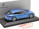 Porsche Panamera 4S Diesel blu metallico 1:43 Minichamps
