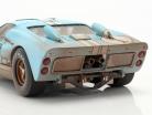 Ford GT40 MK II Dirty Version #1 2番目 24h LeMans 1966 Miles, Hulme 1:18 ShelbyCollectibles