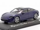 Porsche Taycan Turbo Spectrum Edition 2020 gentian blue metallic 1:43 Minichamps