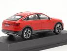 Audi e-tron Sportback Baujahr 2020 catalunya rot 1:43 iScale