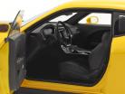Dodge Challenger SRT Hellcat Widebody Año de construcción 2018 amarillo / negro 1:18 AUTOart