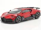 Bugatti Divo Année de construction 2018 rouge / noir 1:18 Bburago