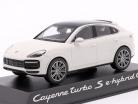 Porsche Cayenne Turbo S E-Hybrid Coupe 2019 carrara Wit 1:43 Norev