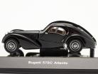 Bugatti 57S Atlantic Baujahr 1938 schwarz 1:43 AUTOart