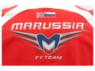 Bianchi / Chilton Marussia Team Gilet Formula 1 2014 rosso / bianco Dimensione XL