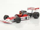 Emerson Fittipaldi McLaren-Ford M23 #5 Fórmula 1 Campeão mundial 1974 1:18 Minichamps