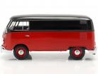 Volkswagen VW Type 2 furgoneta rojo / negro 1:24 MotorMax